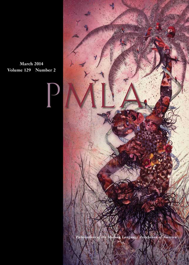 cover PMLA journal